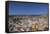 Town view from funicular, Guanajuato, UNESCO World Heritage Site, Mexico, North America-Peter Groenendijk-Framed Stretched Canvas