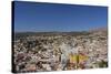 Town view from funicular, Guanajuato, UNESCO World Heritage Site, Mexico, North America-Peter Groenendijk-Stretched Canvas