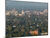 Town View from Grandad Bluff, La Crosse, Wisconsin-Walter Bibikow-Mounted Photographic Print