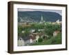 Town View from Kristiansten Festung Fortress, Trondheim, Norway-Walter Bibikow-Framed Photographic Print