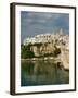 Town View from Punta San Francesco, Vieste, Promontorio del Gargano, Puglia, Italy-Walter Bibikow-Framed Premium Photographic Print