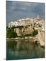 Town View from Punta San Francesco, Vieste, Promontorio del Gargano, Puglia, Italy-Walter Bibikow-Mounted Photographic Print