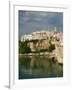 Town View from Punta San Francesco, Vieste, Promontorio del Gargano, Puglia, Italy-Walter Bibikow-Framed Photographic Print