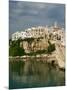 Town View from Punta San Francesco, Vieste, Promontorio del Gargano, Puglia, Italy-Walter Bibikow-Mounted Photographic Print