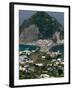 Town View from Serrara Overlook, Sant'Angelo, Ischia, Bay of Naples, Campania, Italy-Walter Bibikow-Framed Photographic Print