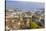 Town view from St. Peter's Cathedral, Geneva, Switzerland, Europe-John Guidi-Stretched Canvas