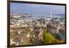 Town view from St. Peter's Cathedral, Geneva, Switzerland, Europe-John Guidi-Framed Photographic Print