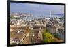 Town view from St. Peter's Cathedral, Geneva, Switzerland, Europe-John Guidi-Framed Photographic Print