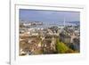 Town view from St. Peter's Cathedral, Geneva, Switzerland, Europe-John Guidi-Framed Photographic Print