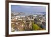 Town view from St. Peter's Cathedral, Geneva, Switzerland, Europe-John Guidi-Framed Photographic Print