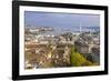 Town view from St. Peter's Cathedral, Geneva, Switzerland, Europe-John Guidi-Framed Photographic Print