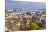 Town view from St. Peter's Cathedral, Geneva, Switzerland, Europe-John Guidi-Mounted Photographic Print