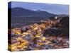 Town View of Capdepera, Evening, Majorca, Spain-Rainer Mirau-Stretched Canvas