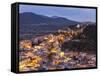 Town View of Capdepera, Evening, Majorca, Spain-Rainer Mirau-Framed Stretched Canvas