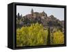 Town View of Valldemossa, Majorca, Spain-Rainer Mirau-Framed Stretched Canvas