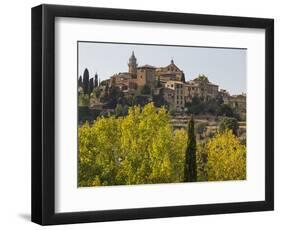 Town View of Valldemossa, Majorca, Spain-Rainer Mirau-Framed Photographic Print