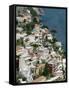 Town View, Positano, Amalfi Coast, Campania, Italy-Walter Bibikow-Framed Stretched Canvas