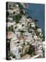 Town View, Positano, Amalfi Coast, Campania, Italy-Walter Bibikow-Stretched Canvas