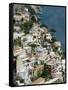 Town View, Positano, Amalfi Coast, Campania, Italy-Walter Bibikow-Framed Stretched Canvas