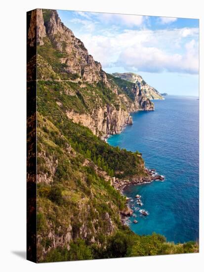 Town View, Positano, Italy-Miva Stock-Stretched Canvas