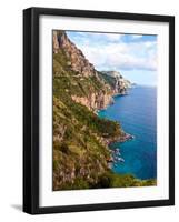 Town View, Positano, Italy-Miva Stock-Framed Photographic Print