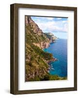 Town View, Positano, Italy-Miva Stock-Framed Photographic Print