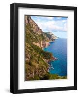 Town View, Positano, Italy-Miva Stock-Framed Premium Photographic Print