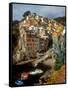 Town View, Rio Maggiore, Cinque Terre, Italy-Alison Jones-Framed Stretched Canvas