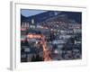 Town View with Ave de la Republique, Alpes Briancon-Walter Bibikow-Framed Photographic Print
