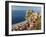 Town View With Castello Ruffo, Scilla, Calabria, Italy-Peter Adams-Framed Photographic Print