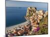 Town View With Castello Ruffo, Scilla, Calabria, Italy-Peter Adams-Mounted Photographic Print