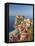 Town View With Castello Ruffo, Scilla, Calabria, Italy-Peter Adams-Framed Stretched Canvas