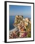 Town View With Castello Ruffo, Scilla, Calabria, Italy-Peter Adams-Framed Photographic Print