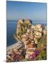 Town View With Castello Ruffo, Scilla, Calabria, Italy-Peter Adams-Mounted Photographic Print