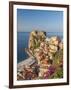 Town View With Castello Ruffo, Scilla, Calabria, Italy-Peter Adams-Framed Photographic Print