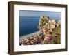 Town View With Castello Ruffo, Scilla, Calabria, Italy-Peter Adams-Framed Photographic Print