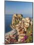 Town View With Castello Ruffo, Scilla, Calabria, Italy-Peter Adams-Mounted Photographic Print
