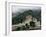 Town View with Fog, Positano, Amalfi Coast, Campania, Italy-Walter Bibikow-Framed Photographic Print