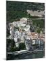 Town View with Harbor, Amalfi, Amalfi Coast, Campania, Italy-Walter Bibikow-Mounted Premium Photographic Print