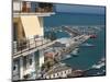 Town View with Port, Salerno, Campania, Italy-Walter Bibikow-Mounted Photographic Print