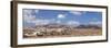 Town with Mountains in the Background, Tunisia, Fuerteventura, Canary Islands, Spain-null-Framed Photographic Print