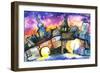 Town-DannyWilde-Framed Art Print