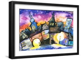 Town-DannyWilde-Framed Art Print