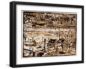 Town-Pat Macdonald-Framed Giclee Print