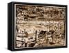 Town-Pat Macdonald-Framed Stretched Canvas