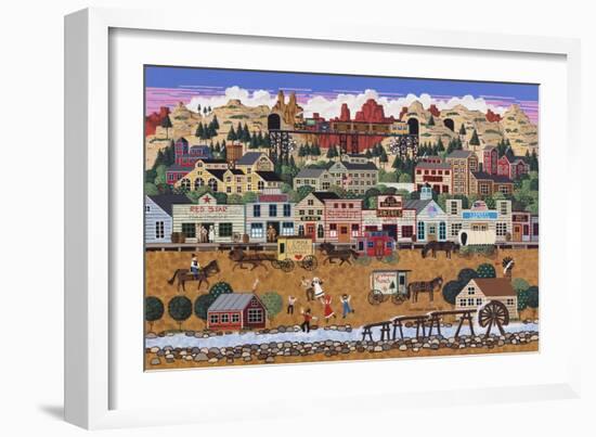 Town-Anthony Kleem-Framed Giclee Print