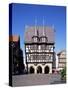 Townhall and Market Square, Alsfeld, Hesse, Germany-Hans Peter Merten-Stretched Canvas