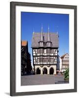 Townhall and Market Square, Alsfeld, Hesse, Germany-Hans Peter Merten-Framed Photographic Print