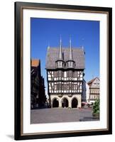 Townhall and Market Square, Alsfeld, Hesse, Germany-Hans Peter Merten-Framed Photographic Print