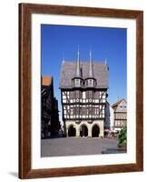 Townhall and Market Square, Alsfeld, Hesse, Germany-Hans Peter Merten-Framed Photographic Print